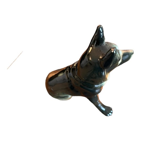 Vintage German Shepherd Dog Ceramic Figurine - Picture 5 of 6